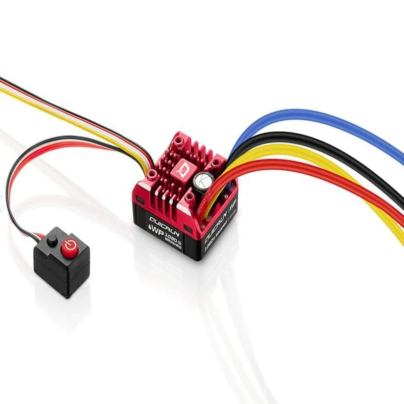 سيارة تسلق HobbyWing WP-1080-G2 من الجيل الثاني 80A مقاومة للماء ومصقولة وقابلة للتعديل كهربائيًا