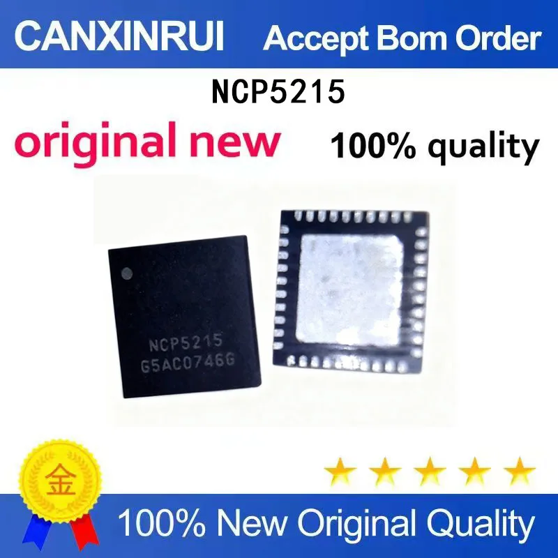 

(5-100 Pieces) New stock NCP5215MNR2G NCP5215 QFN