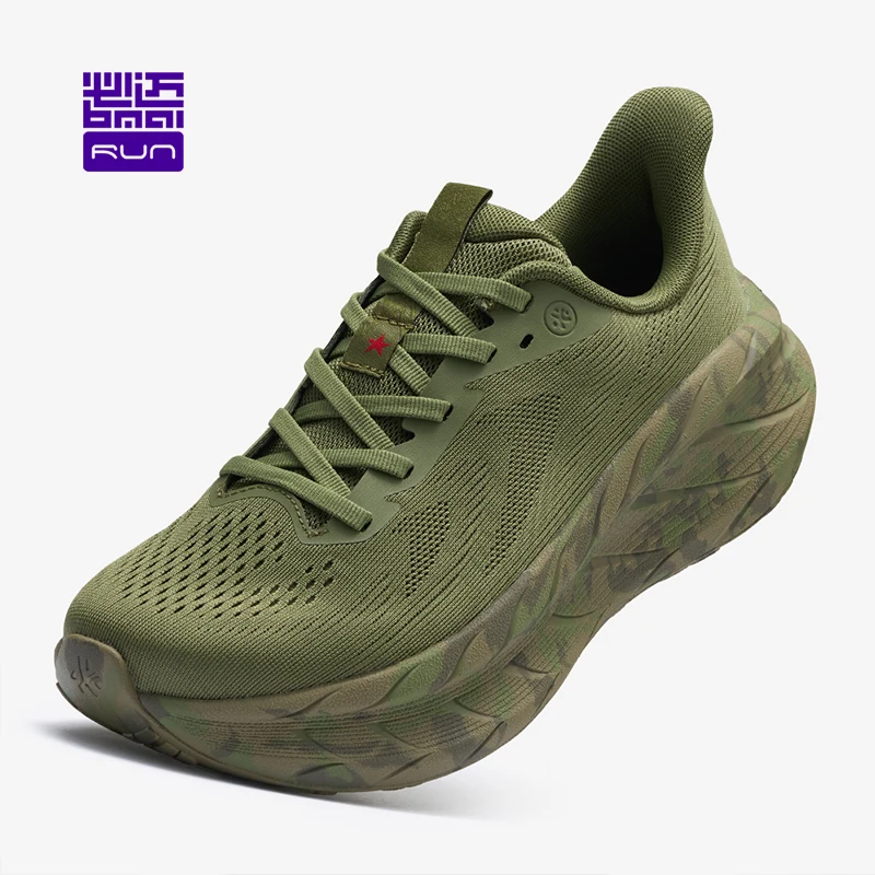 

BMAI 10km Running Shoes Professional Gym Jogging Sneakers for Men Lace-up Trainers Casual Men's Sports Breathable Man Sneaker