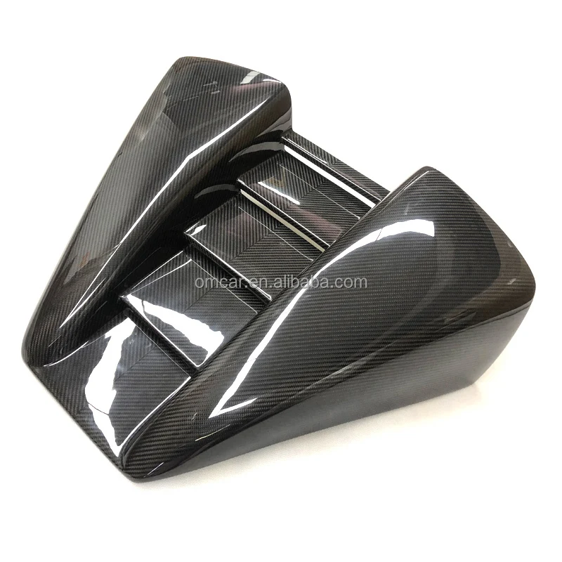 

Car Refit Parts Novi Style Carbon Fiber Rear Air Intake Engine Cover With Louver Flow Vent for Mclaren 540C 570S