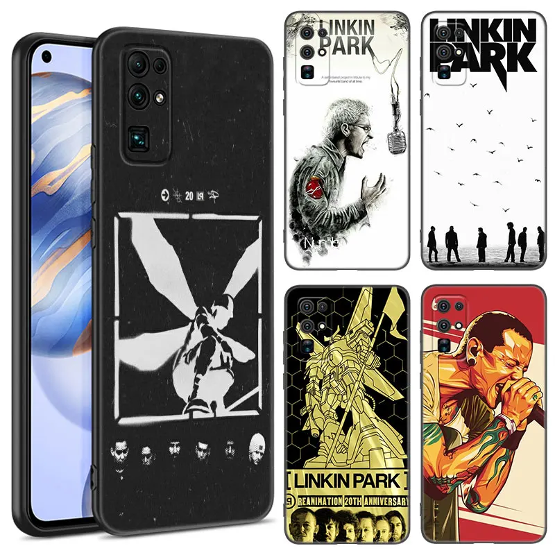 Linkin And Park Black Phone Case For Honor 70 90 200 Magic 4 5 6 Lite X5 X6A Plus X6S X7A X8A X8B X6 X7 X8 X9 4G X9A X9B 5G