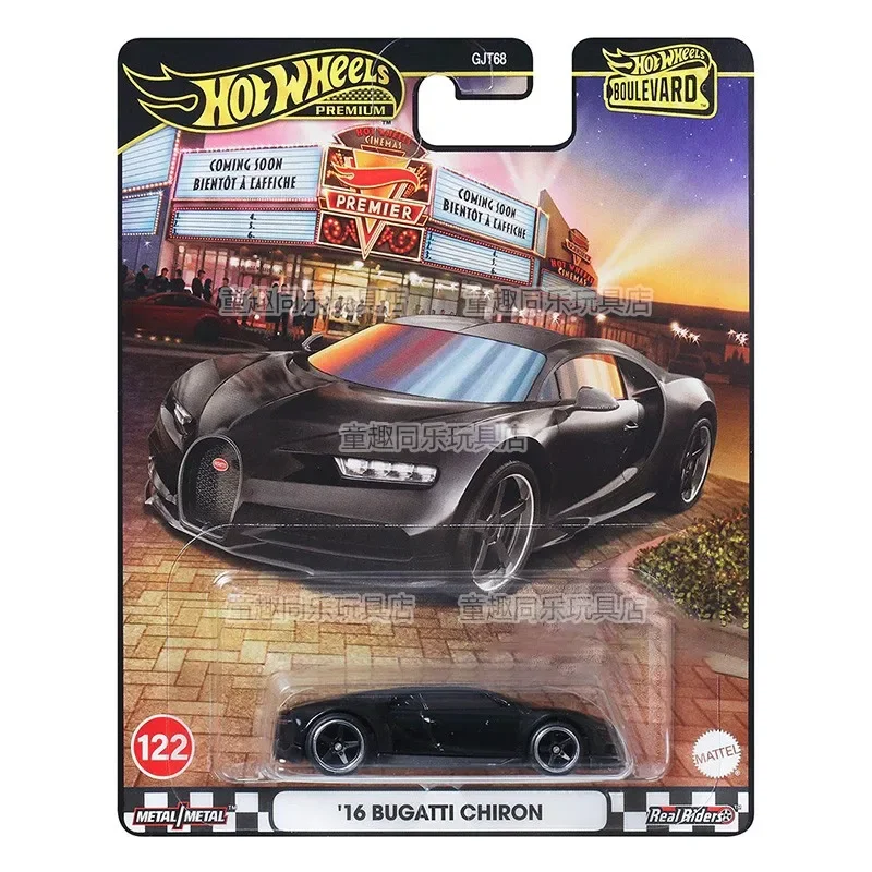 Original Hot Wheels Premium Car Boulevard Diecast 1/64 Toys Boy Porsche 911 Bugatti Ford Mustang Boss Datsun Modell Geburtstagsgeschenk