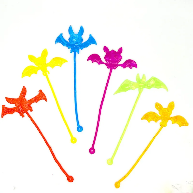 Dehnbare Klebrige Spinnen als Party-Geschenk für Kinder aus TRP-Material, Preise für Klassenzimmer und Halloween-Party-Dekoration – Detail 13