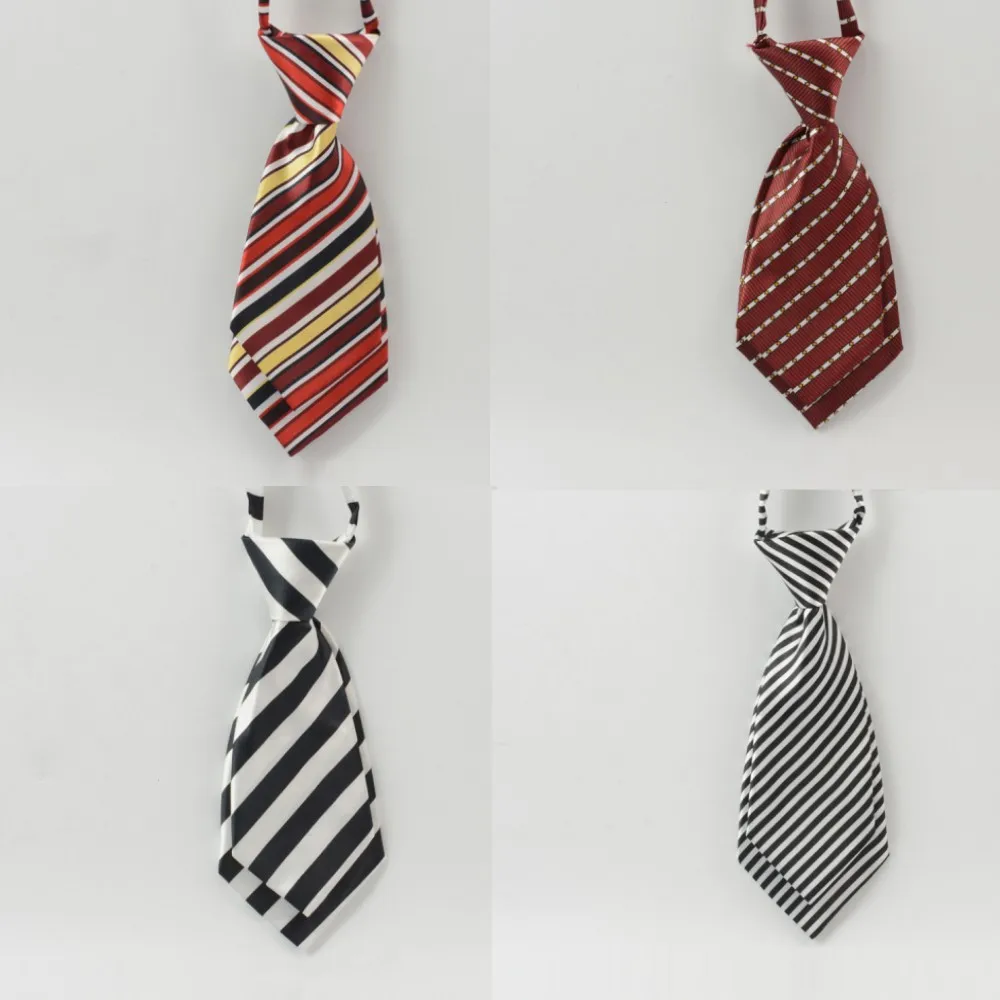 Rubber Ties For Boys Girls Fashion Shirt Plaid Neck Tie Children Small Tie Simple Check Student Necktie For Party Tie Gravata