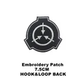 37 Embroidered SCP