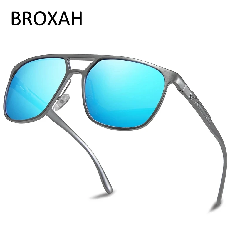 

Vintage Polarized Sunglasses for Men 2024 Aluminium Magnesium Frame Eyewear for Fishing Car Driving Glasses UV400 Oculos De Sol