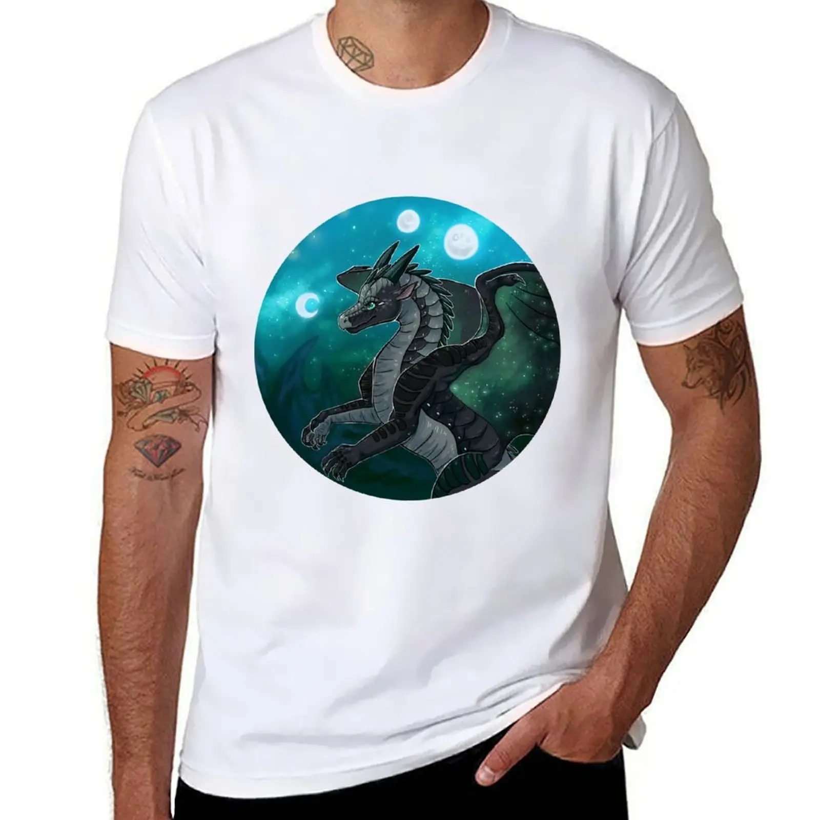 

quality designer shirts Moonwatcher man t - t Wings cotton shirts anime of t man for Fire high T-Shirt shirt