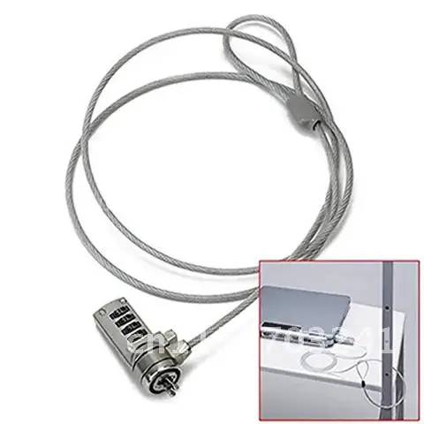 Security Lock Notebook Password Digit Security Computer Lock Anti-theft Chain For Laptop PC Notebook