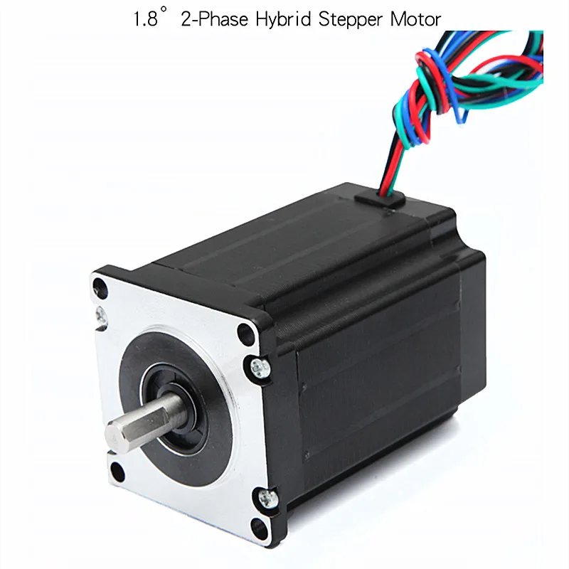 NEMA 23 Stepper motor 2.2N.m 57x82mm 4 wire 2 phase 3A Nema23 Motor 315Oz-in D=8mm or 6.35mm for CNC Engraver Router