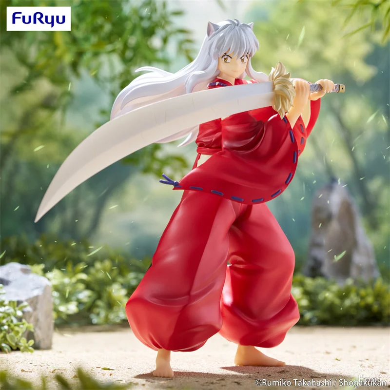 

FuRyu Original 15Cm Trio-Try-iT Figure InuYasha Anime Figure Toys For Kids Gift Collectible Model Ornaments