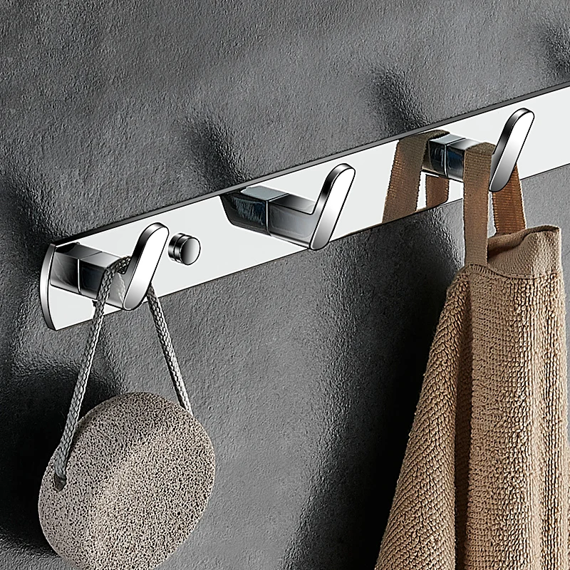 

Stainless Steel Hooks, Bathroom Clothing Hooks, Kitchen Utensil Racks, No-Drill Hooks