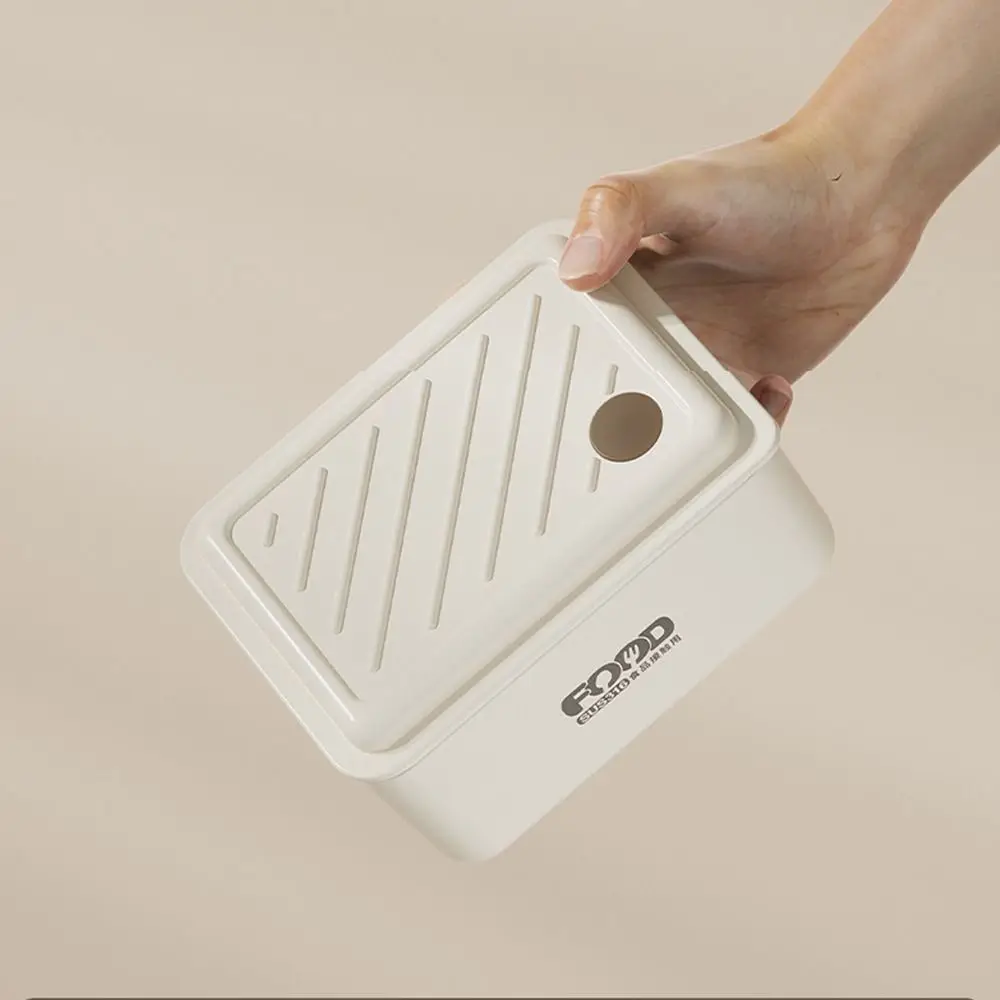 

316 Stainless Steel Heat Preservation Lunch Box Rectangle Sealed Food Container 500ml Large Capacity Fresh-keeping Box