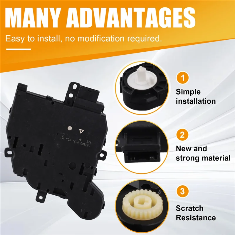 

87106-F4060 Car AC Radiator Damper Servo For Toyota Corolla Camry Fortuner Hilux 2018-2021 87106F4060 063800-9090-AD39