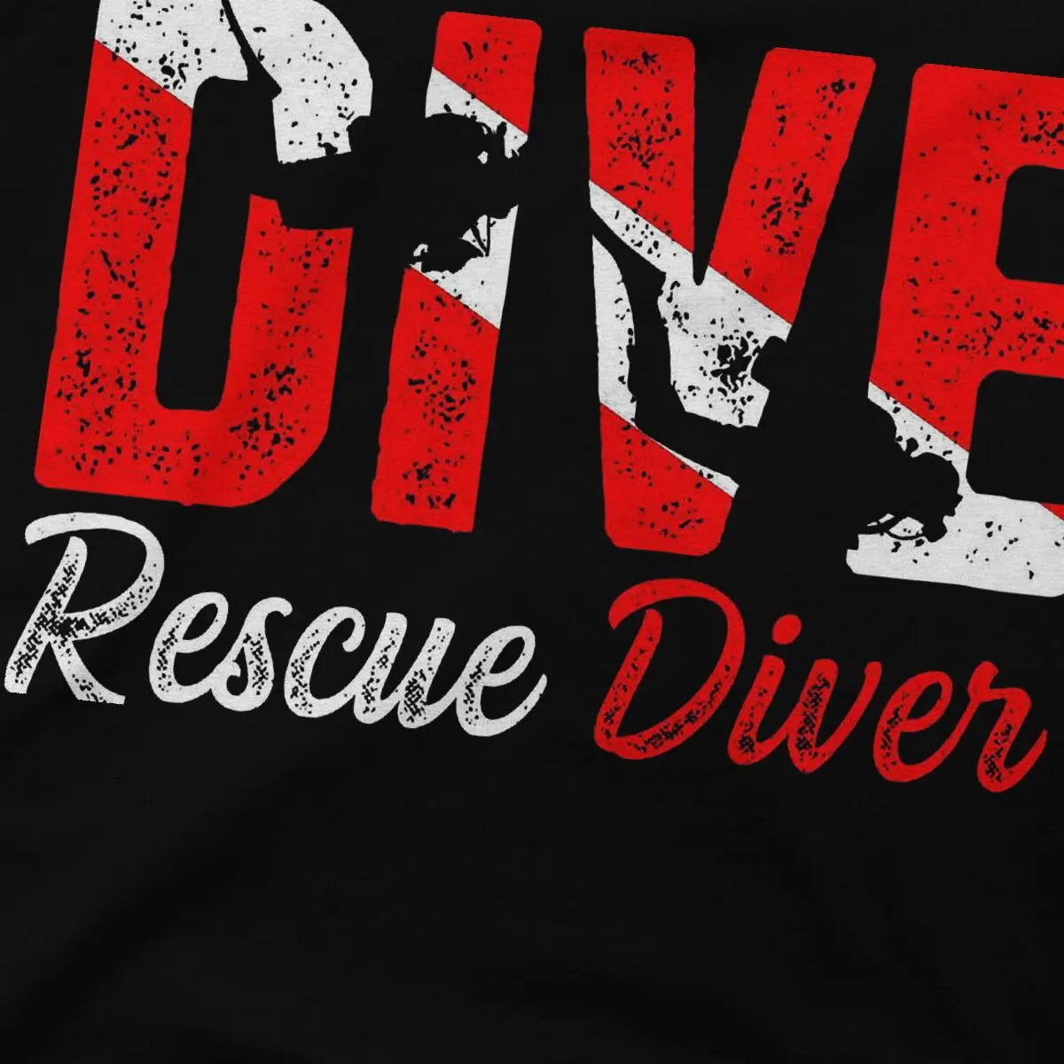 Men\'s T-Shirts Scuba Diving Divers Gift Cool Pure Cotton Tee Shirt Short Sleeve Diving T Shirt Round Collar Tops Classic