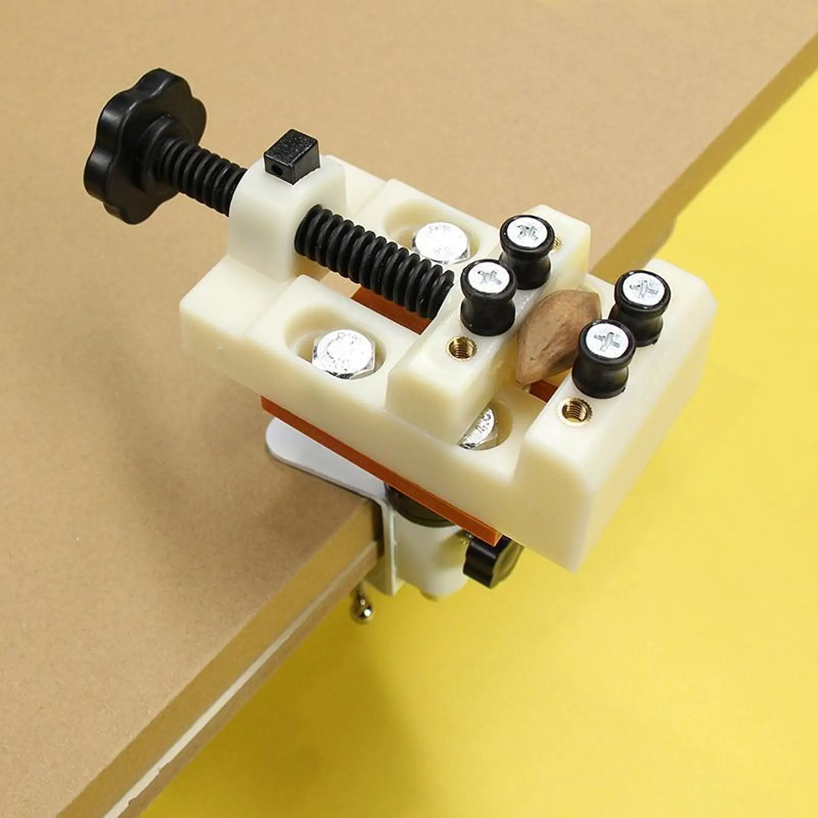 Mini Desktop Table Vice Workholding Device Portable Professional Mobile Fixed Clamp for Jewelry Repair Fixing Small Part DIY