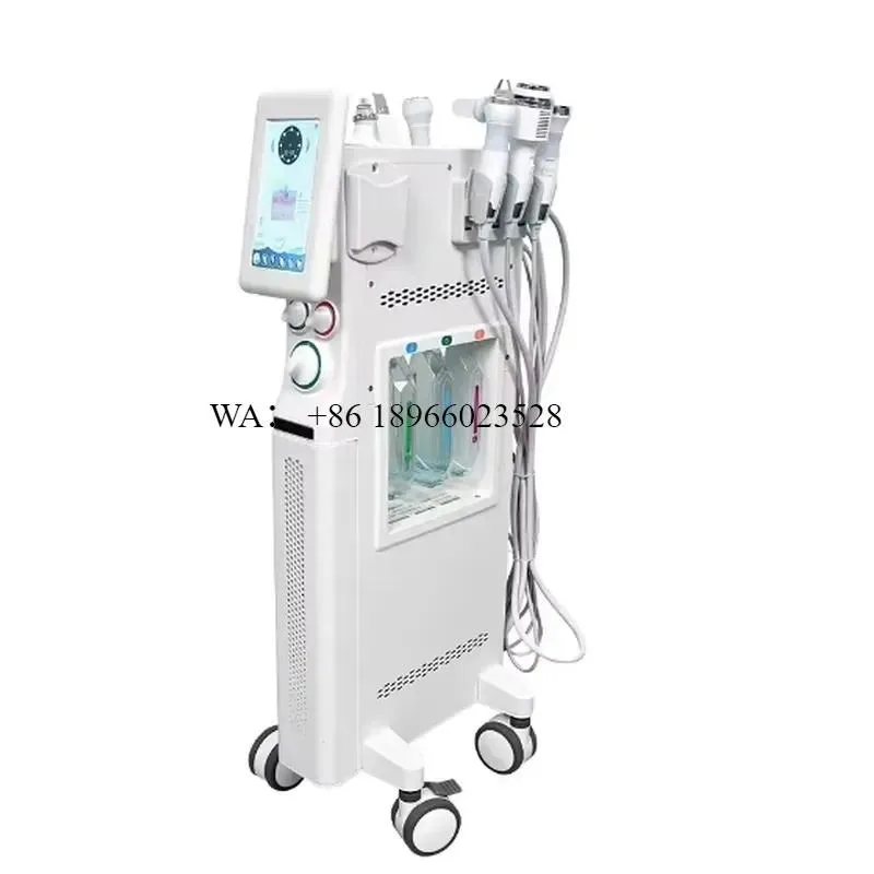WMWMNU New H2O2 Hydro Dermabrasion Rejuvenation Face Spa Hydrogen Oxygen Small Bubble Beauty for Care US EU ZA