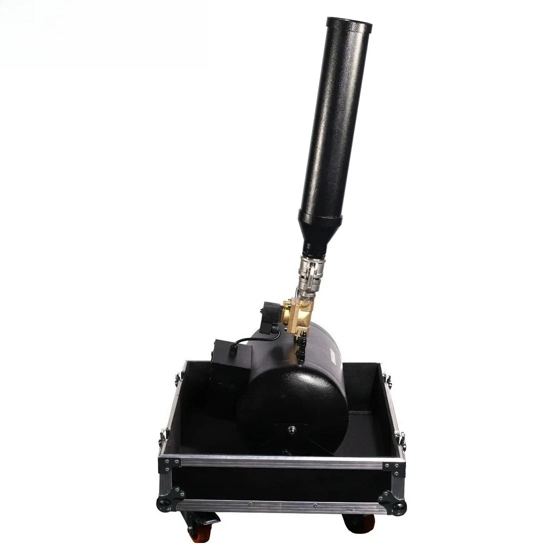 Stage Confetti Cannon CO2 Big Stadium Stainless steel Shot 25M Streamer DMX Remote Controller Cannon For Celebratio