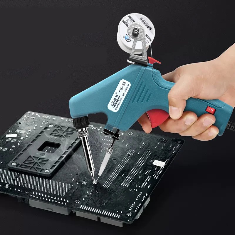 

Internal Heat Type Solder Gun with Switch 60W European and American Regulations Constant Temperature Handheld Soldering Tool