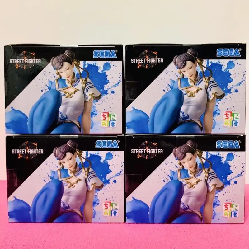 

Подлинная кукла Sega Street Fighter PM Chun Li, сидячая поза, в наличии, оригинальная аниме-фигурка, модель, коллекционная фигурка, игрушки, подарок