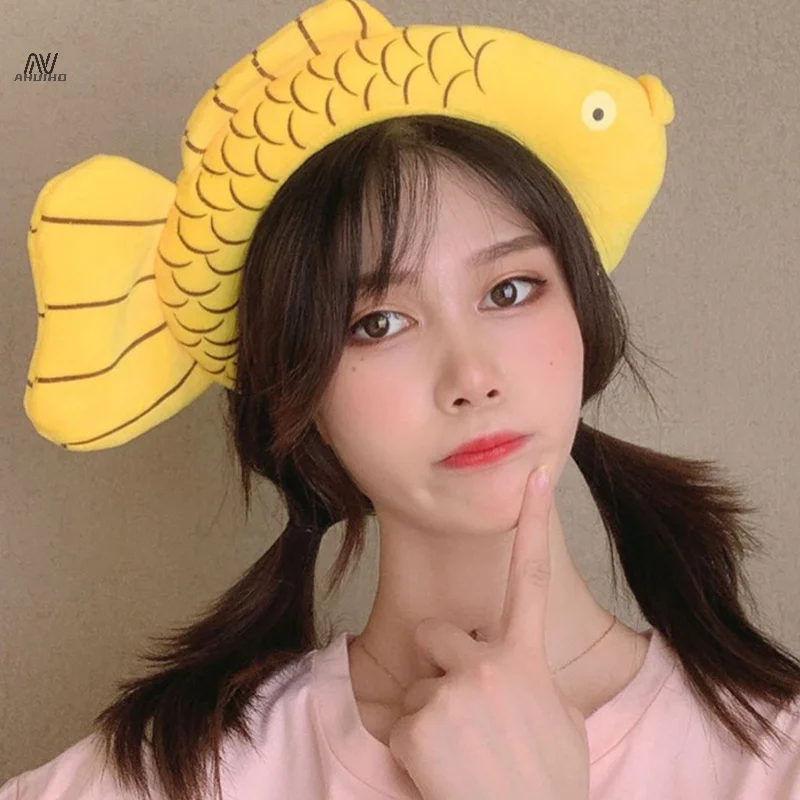 Lovely Animal Headband Unisex Accessories Party Headwear Hair Hoop Cute Wide-brimmed Crocodile Shark Dinosaur Cartoonhair Clip