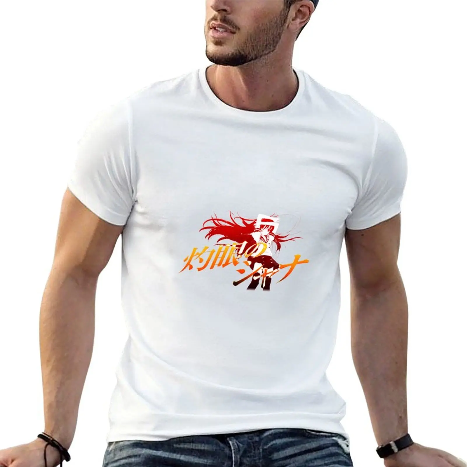 

Shakugan no Shana T-Shirt printed t shirts for man t shirts for man cotton soft cotton t shirts man 100% T-shirt