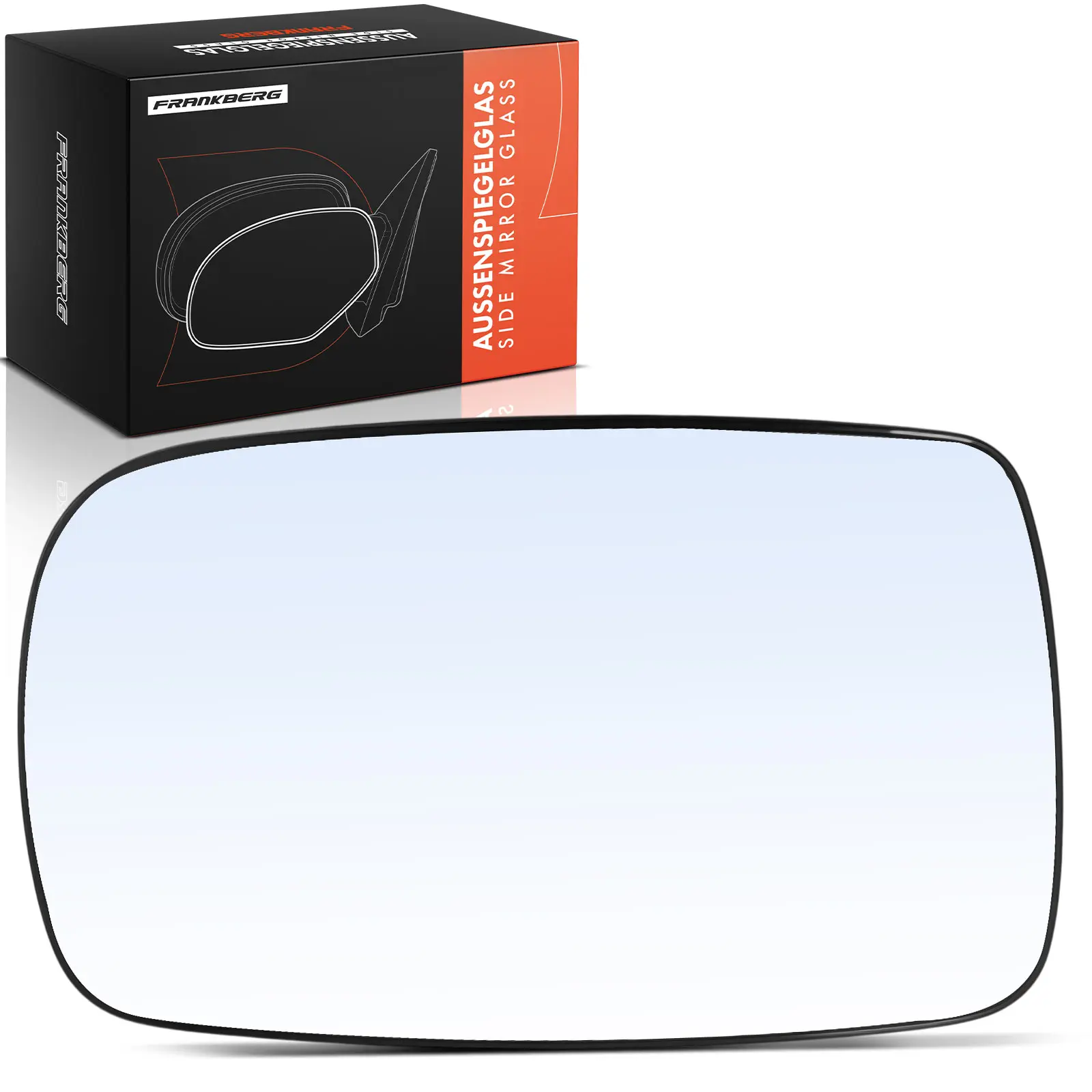 Frankberg 1x Spiegelglas Buitenspiegel Spiegel Links Voor Toyota Yaris P1 1.0L-1.5L 1999-2005 879610D010
