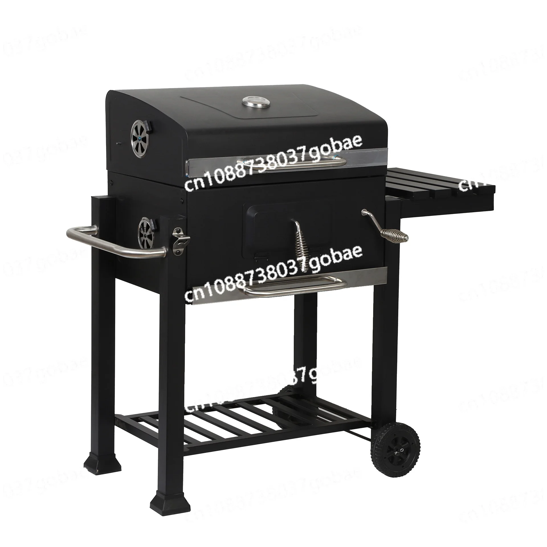 

Outdoor Patio Trolley Grill Smoked Grill