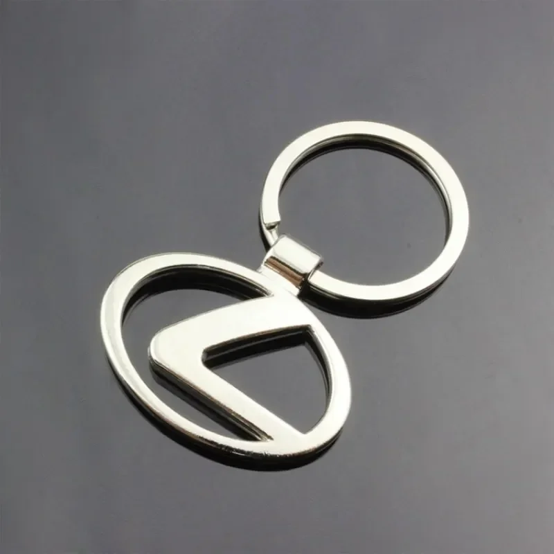 Alloy Car Styling Key Rings for Lexus Logo RX350 IS300 ES350 IS250 CT200H IS NX GS350 NX200T ES250 Key Chain Case Accessories