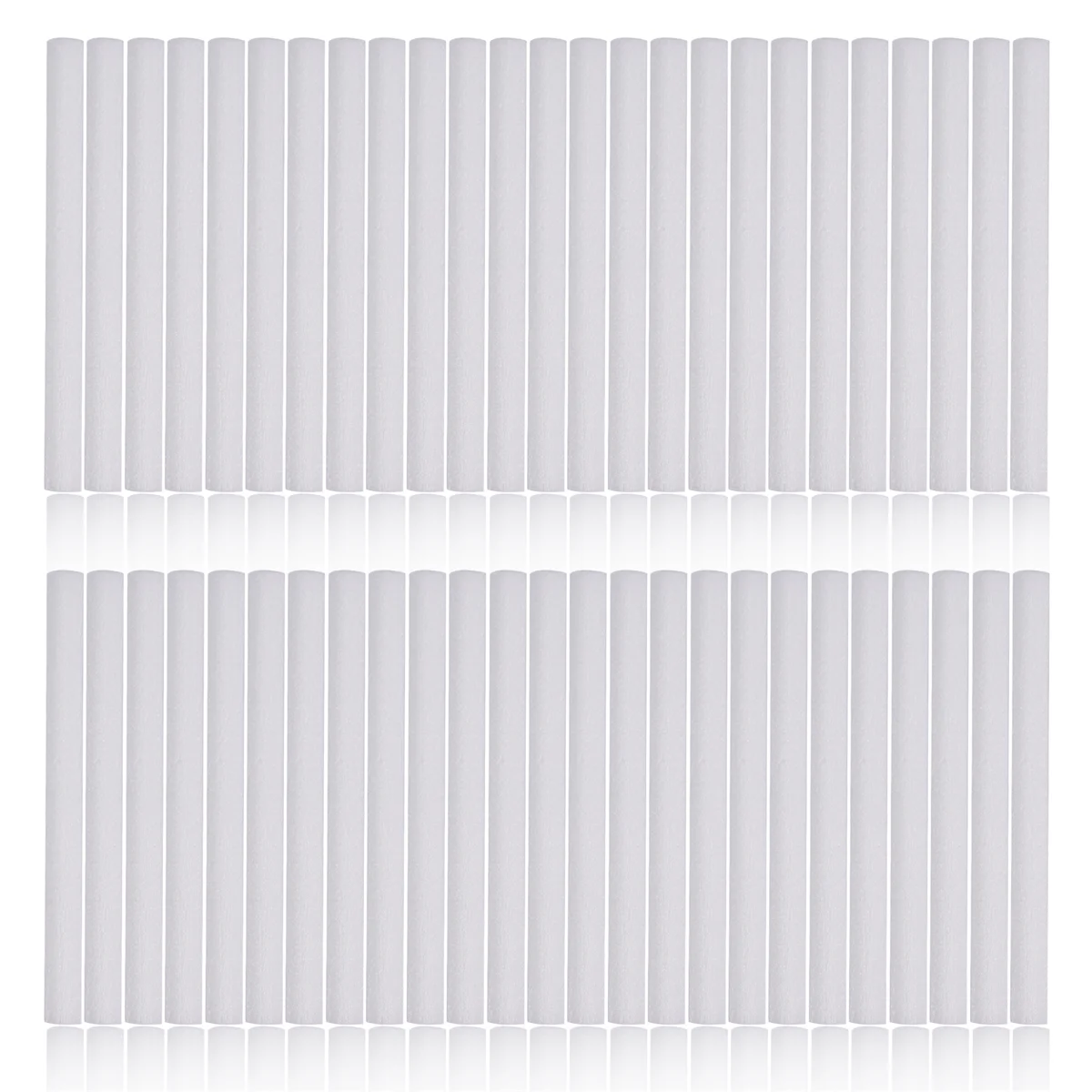 A74G-50 шт. палочки для автомобильного увлажнителя, хлопковые палочки для заправки фильтров, сменные фитили для портативного ультразвукового аромадиффузора