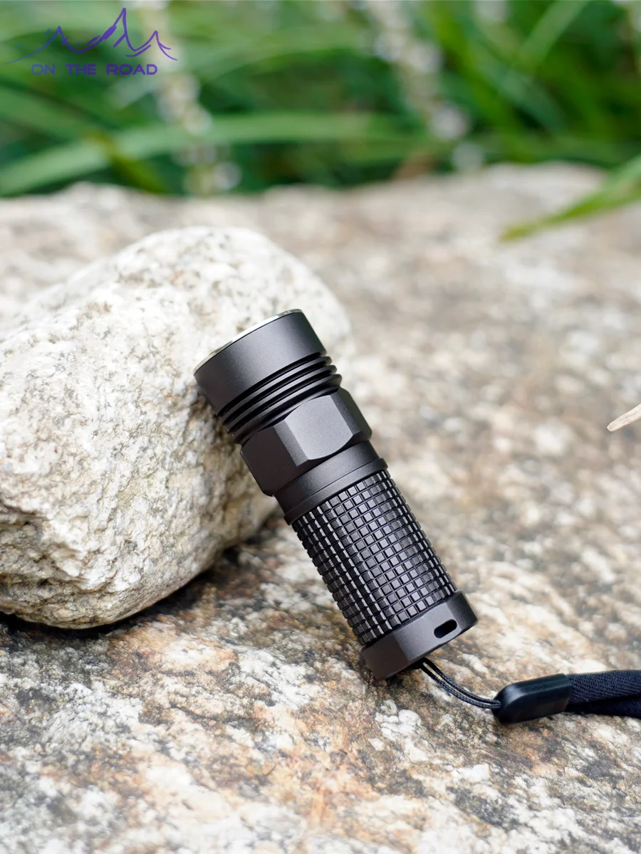 ON THE ROAD i3 Zoom Flashlight LED Flashlight Focusing Torch Rechargeable Flashlight keychain UltraBright Portable mini zoom