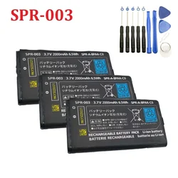SPR-003 SPR003 SPR 003 2000mAh Rechargeable Li-ion Battery For Nintendo 3DSLL 3DSXL NEW 3DSLL NEW 3DSXL with tool packet