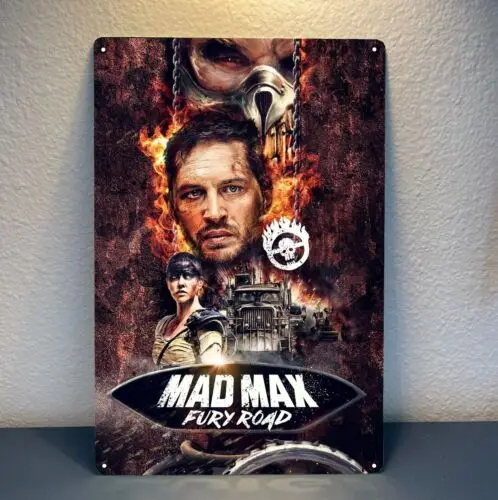 Mad Max Fury Road Movie Metal Poster - Collectable Tin Sign - Size:20x30cm