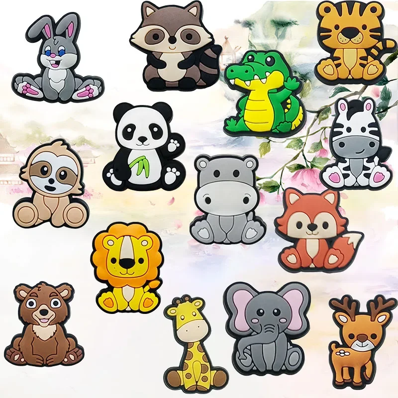 

Animal Shoe Charms for Crocs Sandals Women Clogs Pins Shoe Decorations Accessory Men Badges Boys Girls Kids Shoes Accessories