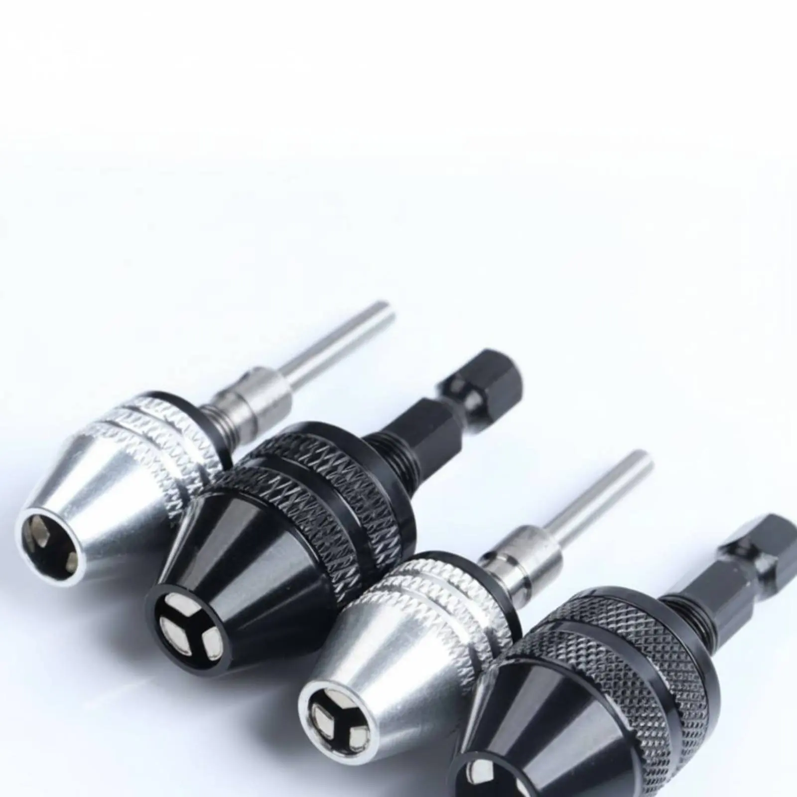 3 Jaw Drill Chuck Self-Tightening Keyless Drill Chuck Bit Holder Wear-Resistant Tool Accessory Rapid-Swap