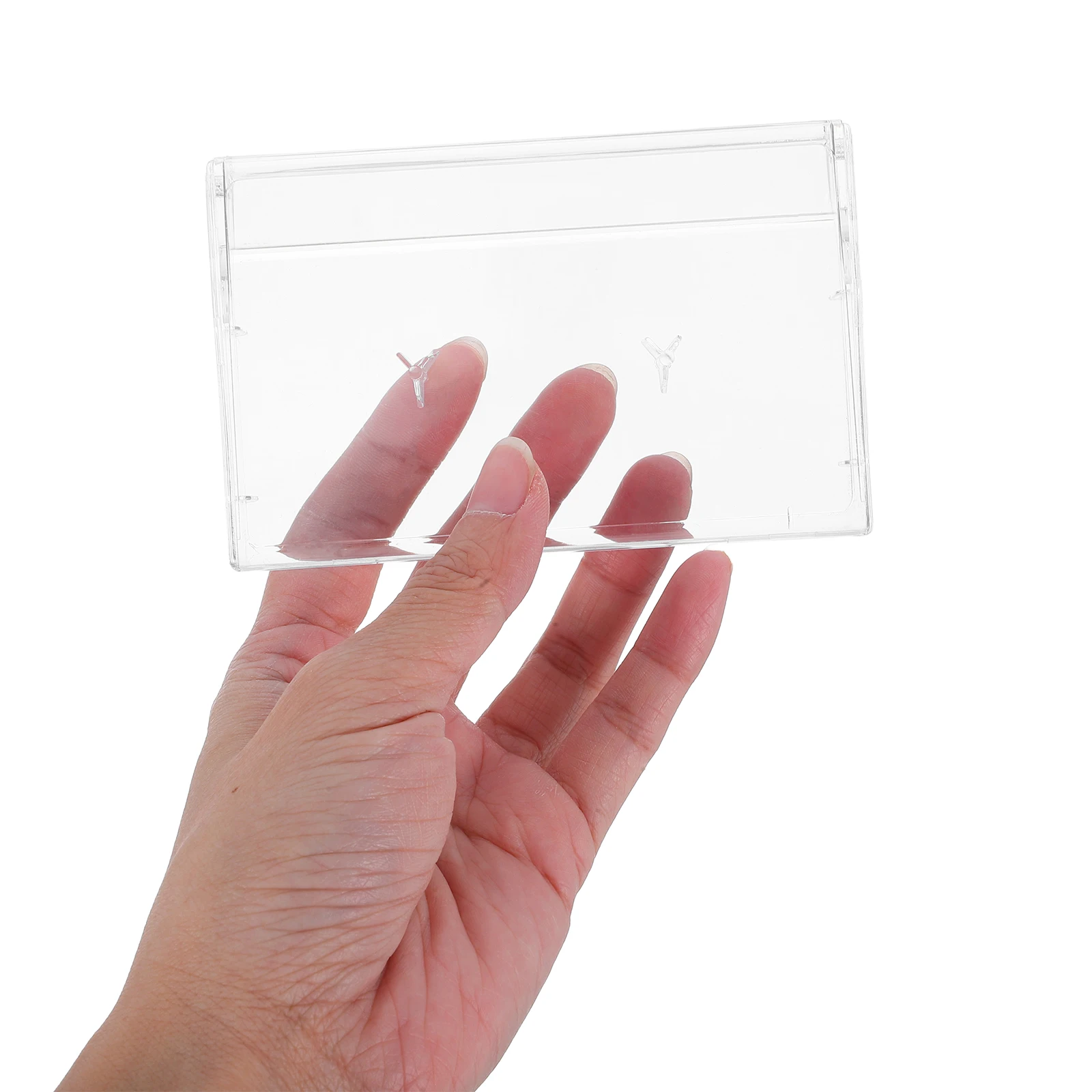 

Tape Storage Box Blank Voice Tapes Holder High Quality Transparent Cassettes Boxes