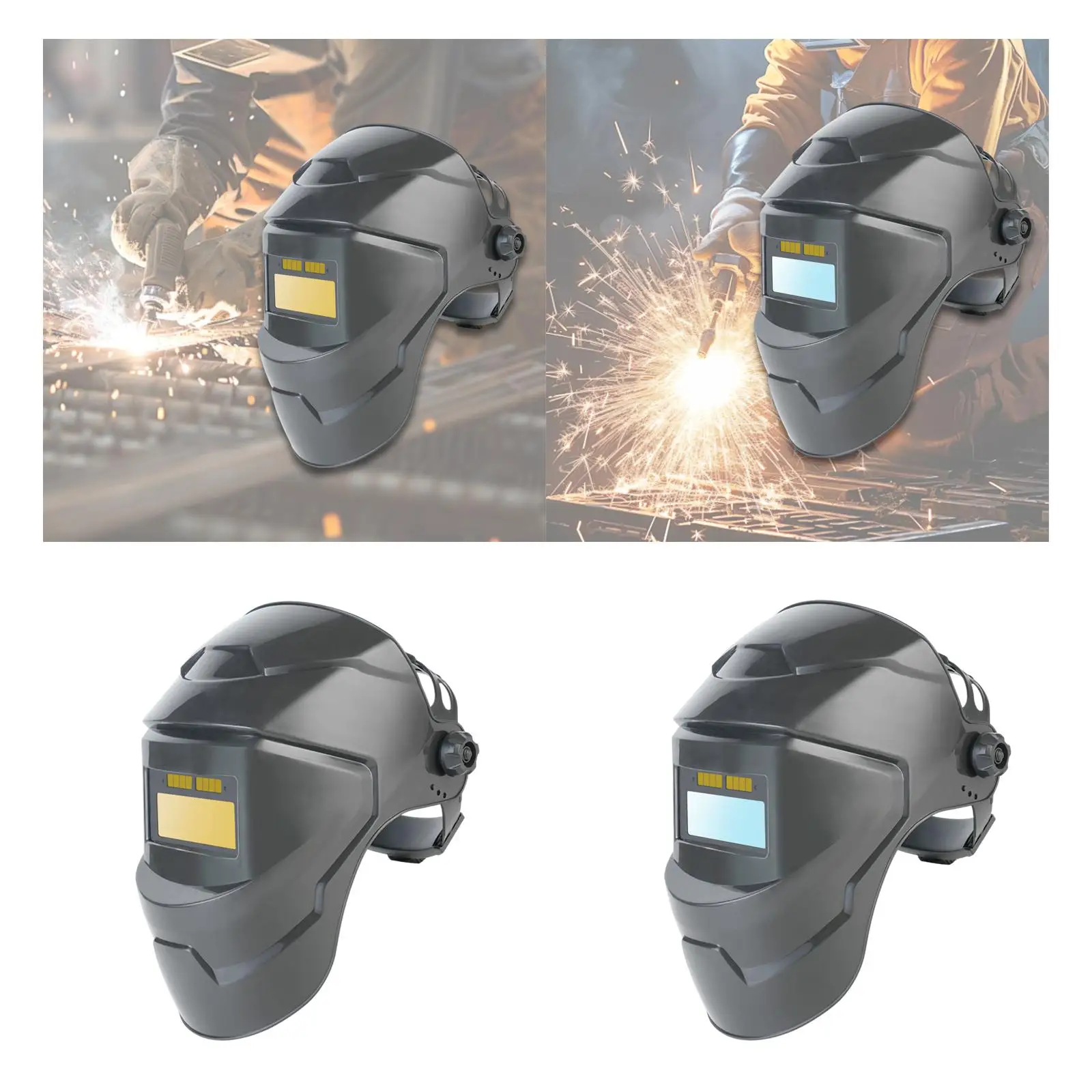 

Auto Darkening Welding Helmet Ergonomic Comfortable Protection Face Cover