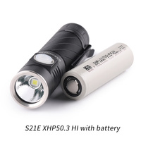 Convoy S21E 21700 flashlight XHP50.3 HI,Type-c charging port,with battery