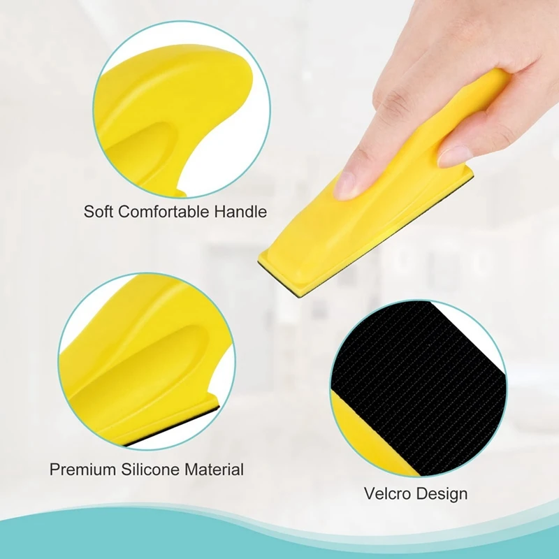 Mini Kit levigatrice, strumenti di Micro-levigatura per piccoli progetti, levigatura con impugnatura per piccoli dettagli per spazi stretti stretti e artigianato fai da te
