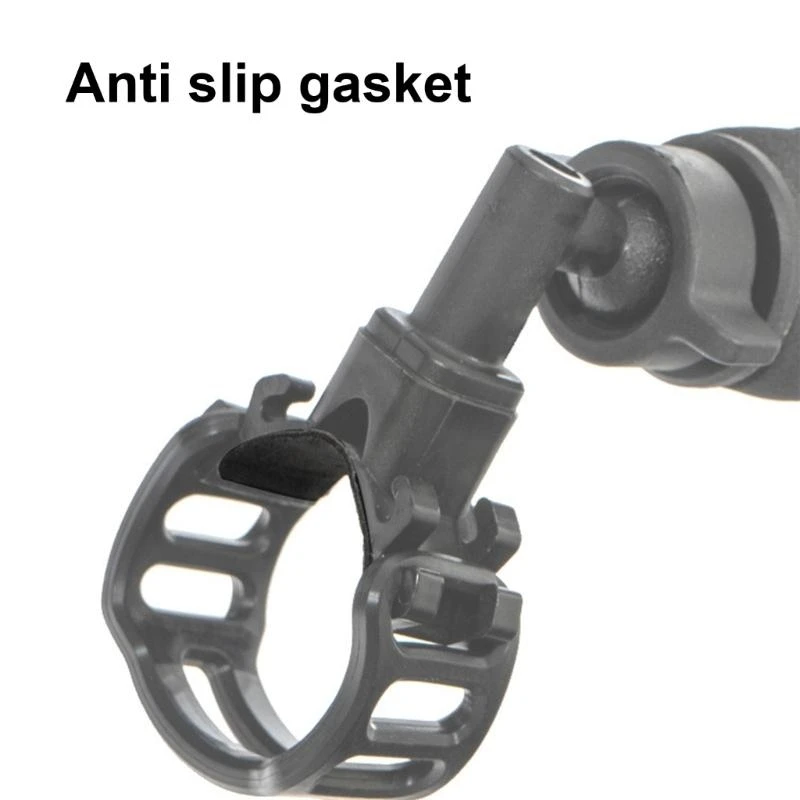 

Bicycles Flashlight Mount Adjustable Bicycles Handlebars Plugs Flashlight Holder