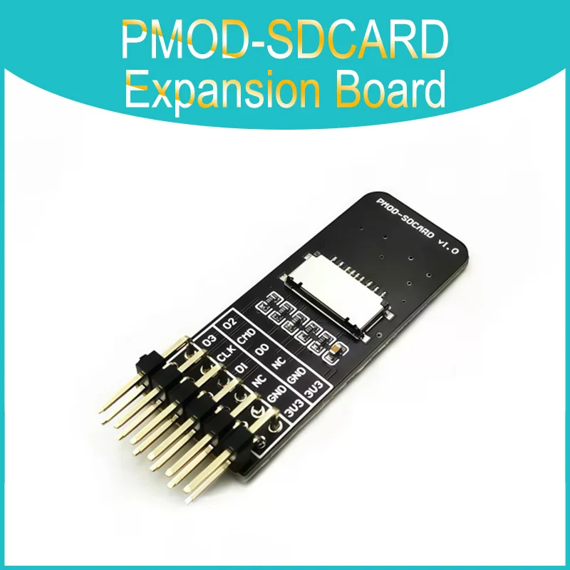 High Quality PMOD-SDCARD Extension Board ICESugar FPGA Expansion Module Standard PMOD connector SD/SPI protocol