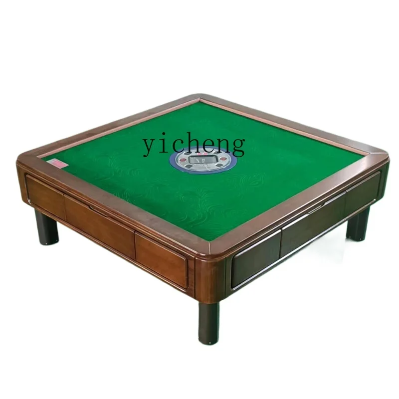 mahjong machine four-leg lifting mahjong table fully automatic small size third generation ultra-thin silent roller coaster