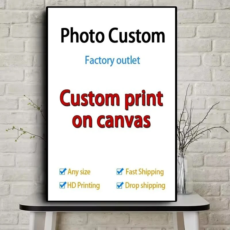

Cuadros Decorativos Para Sala Картина На Стену Custom Canvas HD Print Customized Your Picture Wall Art Poster Photos Home Decor