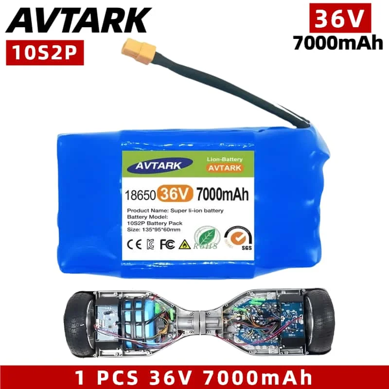 100% 원래 36V 18650 리튬 배터리 12000mAh 10s2p 36v 리튬 이온 배터리 팩 42V 롤러 트위스트 스쿠터 트위스트 자동차 배터리