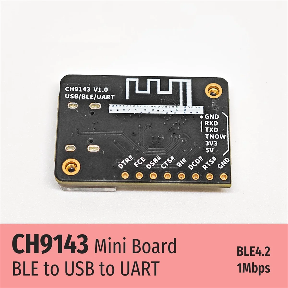 【Ultimo lancio!】CH9143 Mini modulo BLE/UART/USB Modulo BLE/USB a seriale/TTL UART