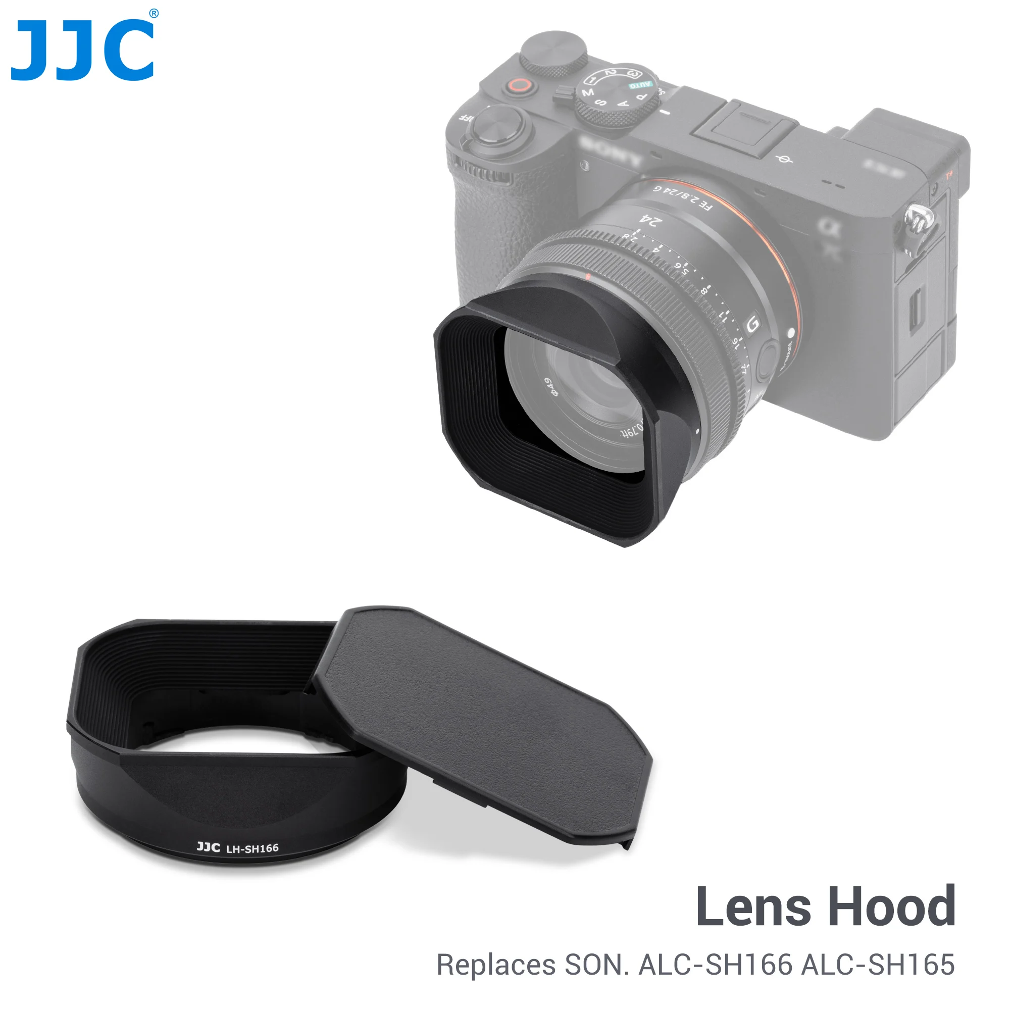 Osłona obiektywu JJC do obiektywu Sony FE 24mm f/2.8 G (SEL24F28G)/ FE 40mm f/2.5 G (SEL40F25G) /FE 50mm f/2.5 G (SEL50F25G)
