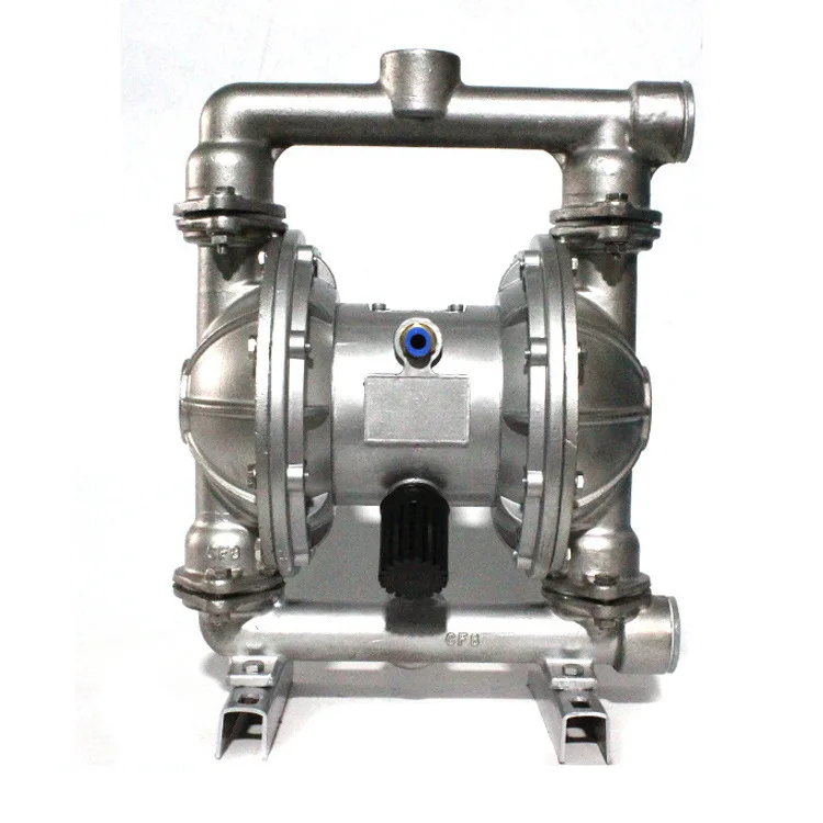 

Factory Customizable Food Grade Stainless Steel QBY-40 Double Diaphragm Pump Air Operated Pneumatic High OEM for Safe Use
