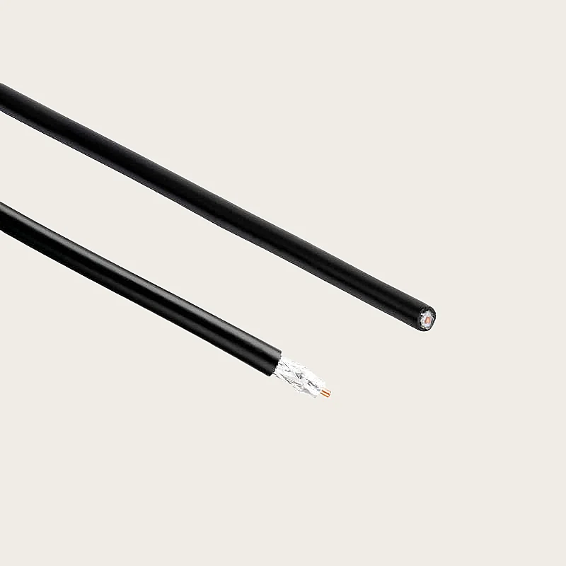 ALSR240 feeder 4D-FB has low loss compared to LMR240, which has lower loss than similar 50-4 RF coaxial cables