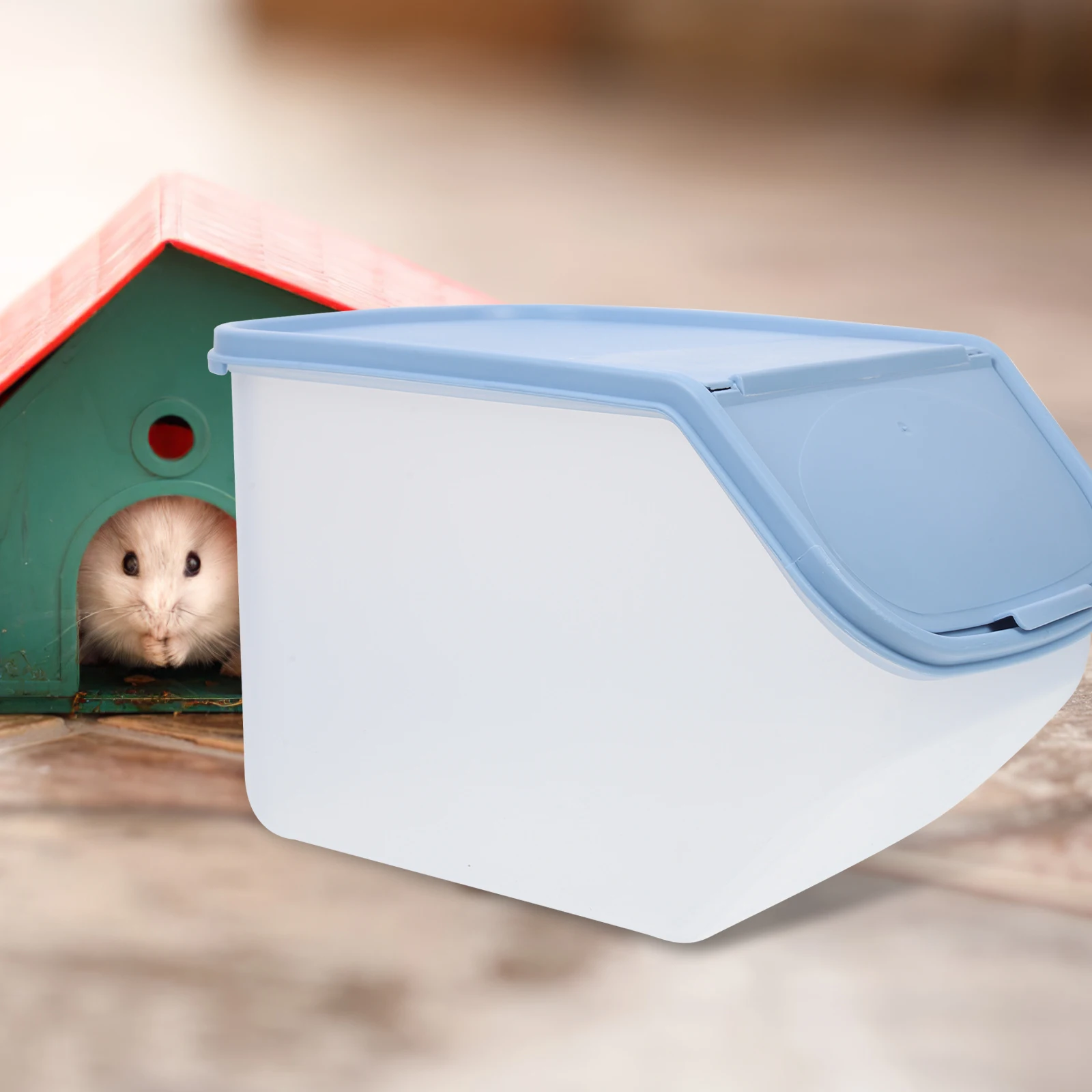 

Hamster Bathroom PP Wear Bathtub Container Small Pet Supplies Daily Use Box Reusable Lightweight Safe Easy Clean Home Pet
