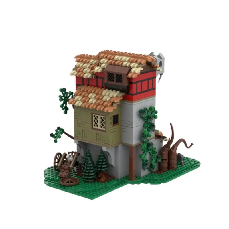 

In-stock, brand new MOC 952-piece Medieval Castle building block set, a small-particle assembly toy, educational model, gift set