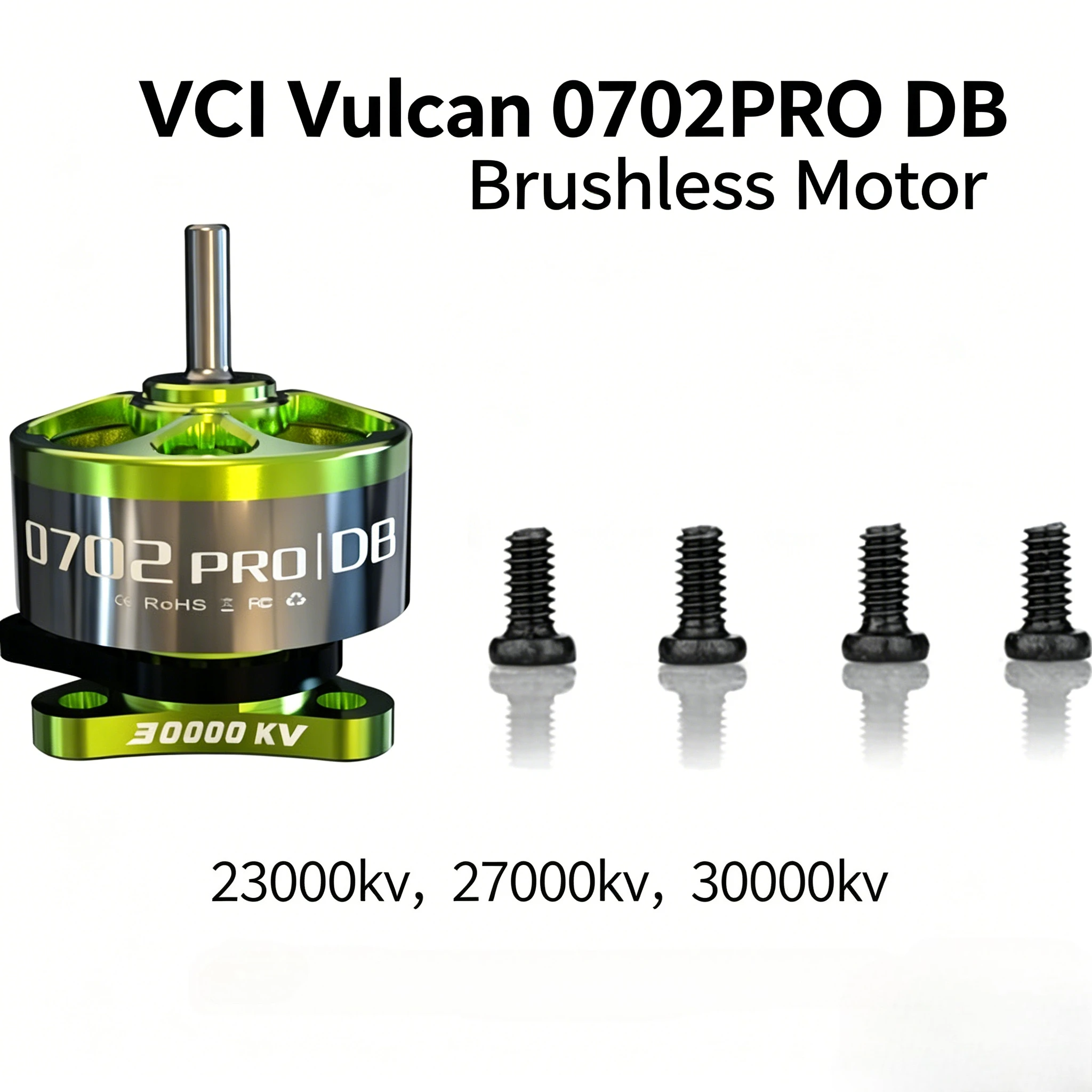 VCI Vulcan 0702PRO DB Brushless Motor 65MM Cinewhoop With Double Ball Bearing Impact Resistant FPV Power Parts (pack of four)